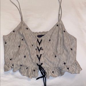 A American eagle crop top